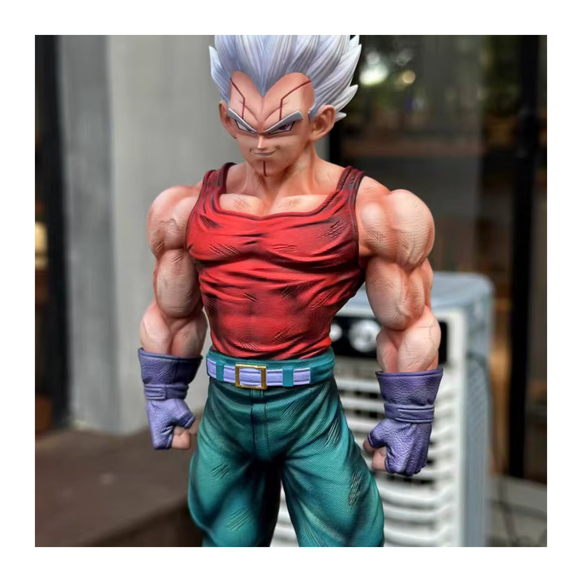 Bandai Dragon Ball Anime Figur Super Saiyajin GT Vegeta aus Kunststoff, mehrfarbig - Bild 5