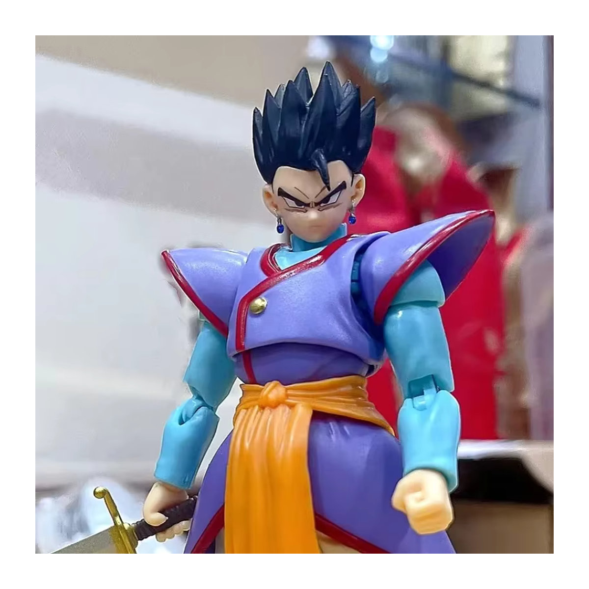 Bandai Dragon Ball Anime Figur Supreme Kai Son Gohan Actionfigur aus PVC in Mehrfarbig - Bild 2