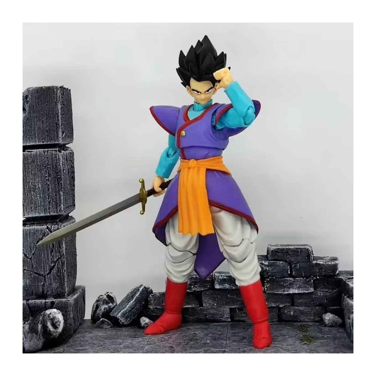 Bandai Dragon Ball Anime Figur Supreme Kai Son Gohan Actionfigur aus PVC in Mehrfarbig - Bild 3