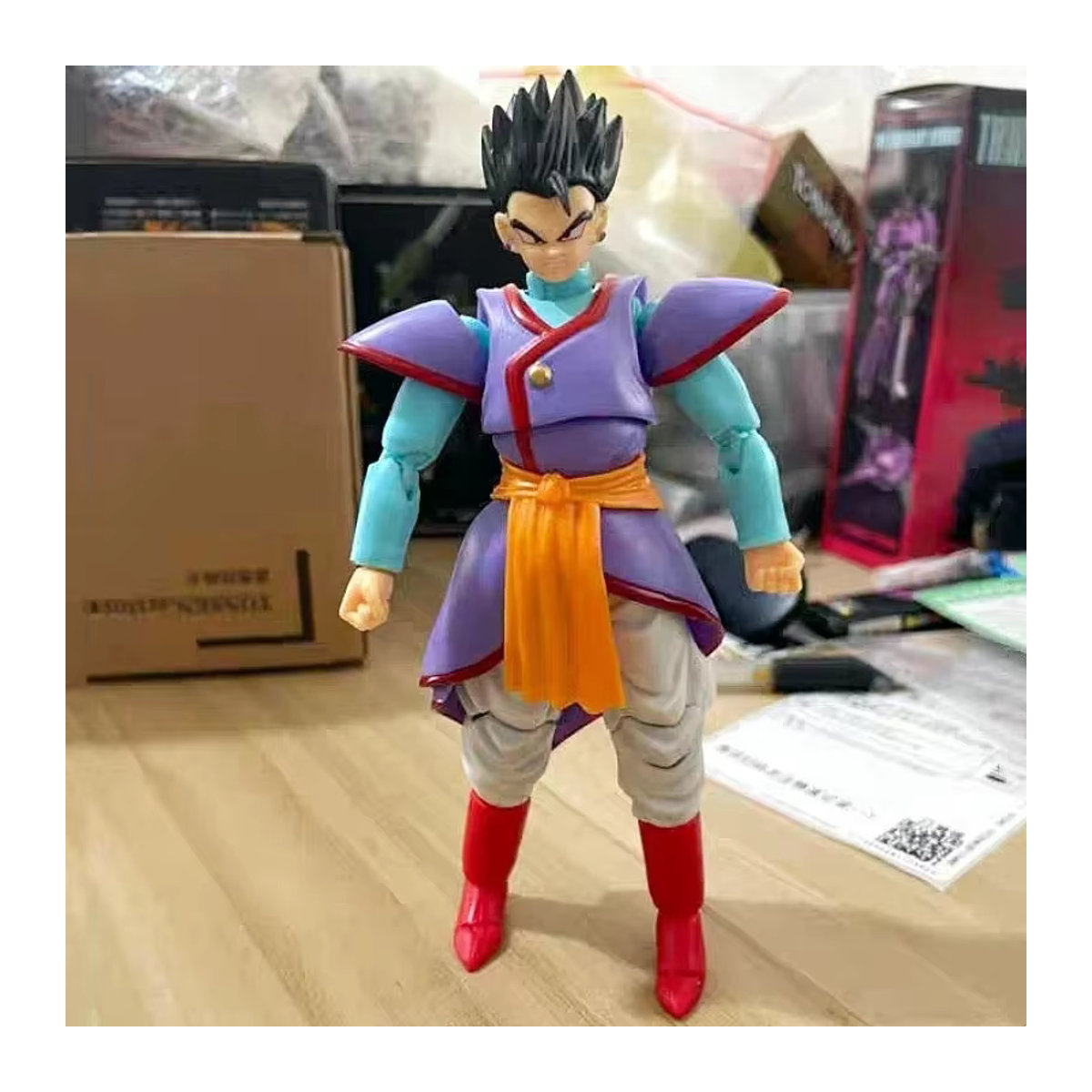 Bandai Dragon Ball Anime Figur Supreme Kai Son Gohan Actionfigur aus PVC in Mehrfarbig - Bild 4