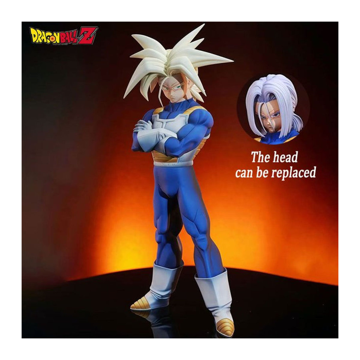 Bandai Dragon Ball Anime Figur Torankusu Actionfigur aus Kunststoff, mehrfarbig, Höhe: 31 cm - Bild 1