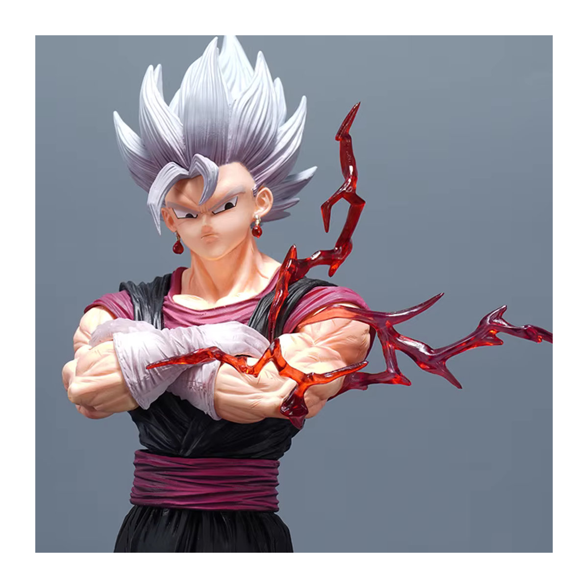 Bandai Dragon Ball Anime Figur Vegetto Goku Vegeta Kombination Ornament, Höhe: 32 cm, mehrfarbig - Bild 2