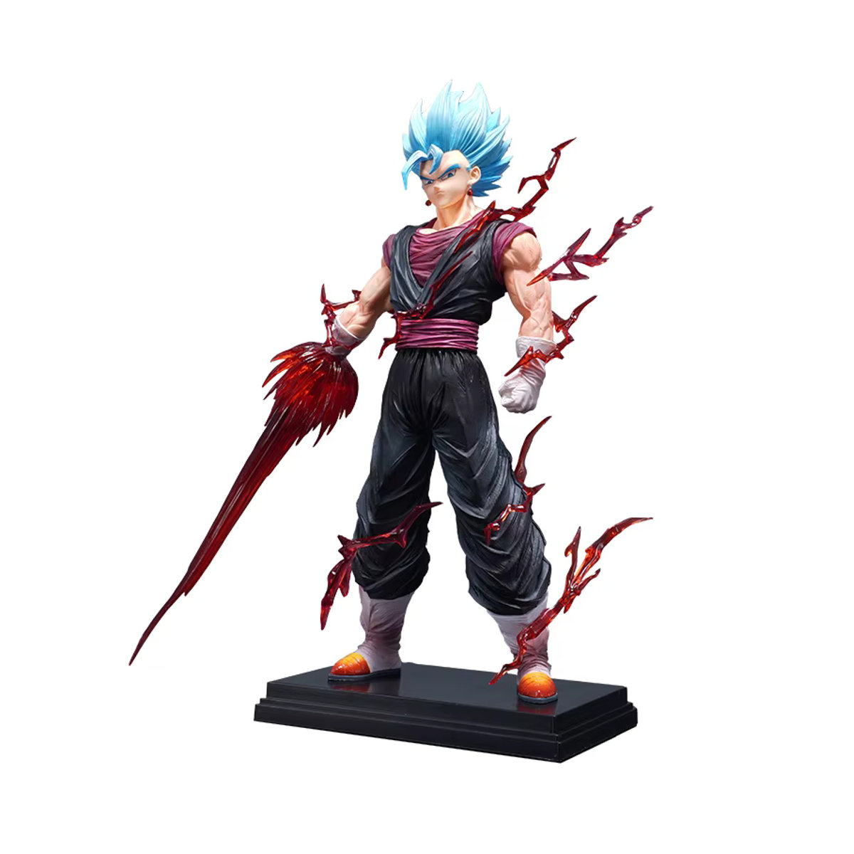 Bandai Dragon Ball Anime Figur Vegetto Goku Vegeta Kombination Ornament, Höhe: 32 cm, mehrfarbig - Bild 3