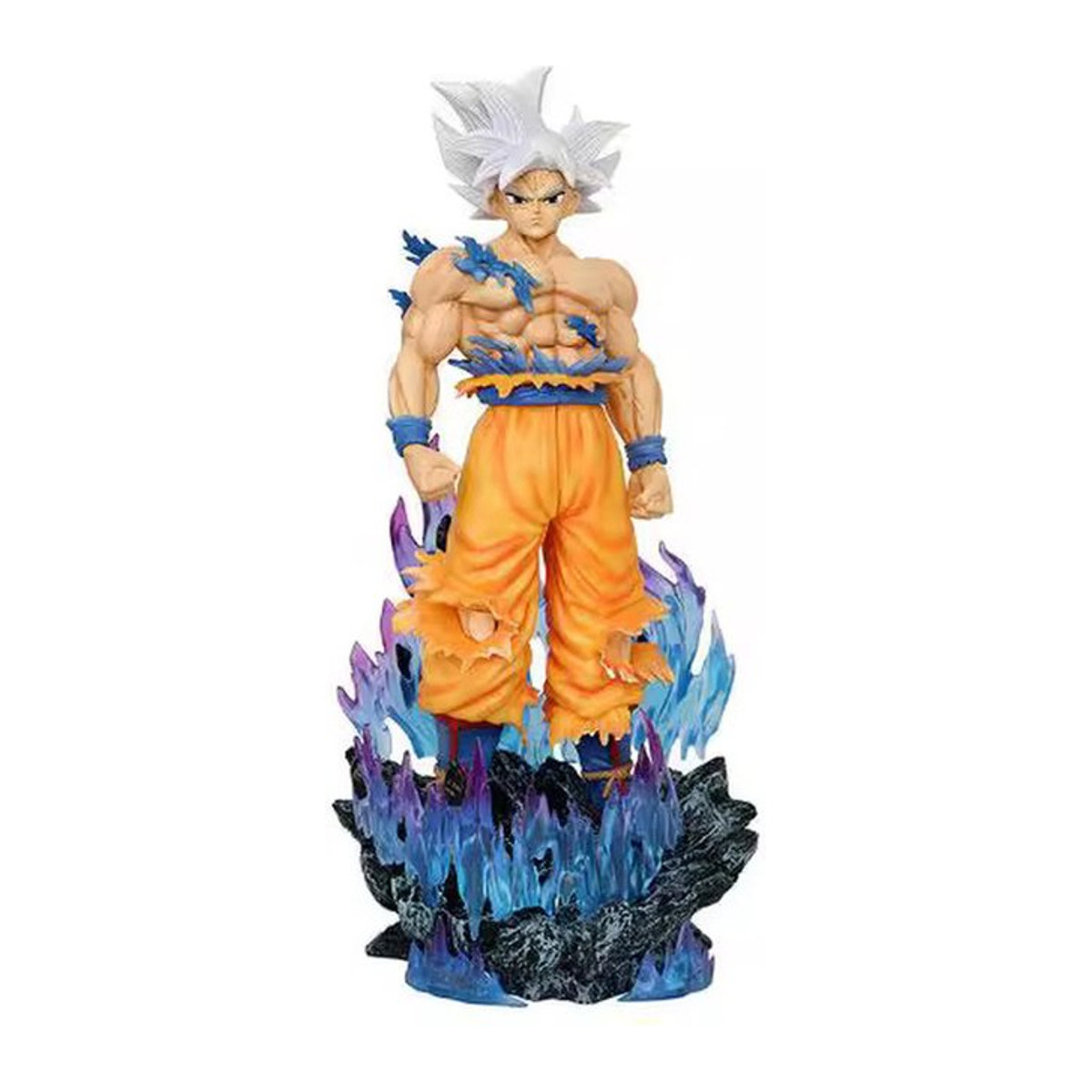 Bandai Dragon Ball Anime Figur Wukong Freedom Extreme Skill Statue in Weiß und Mehrfarbig - Bild 1