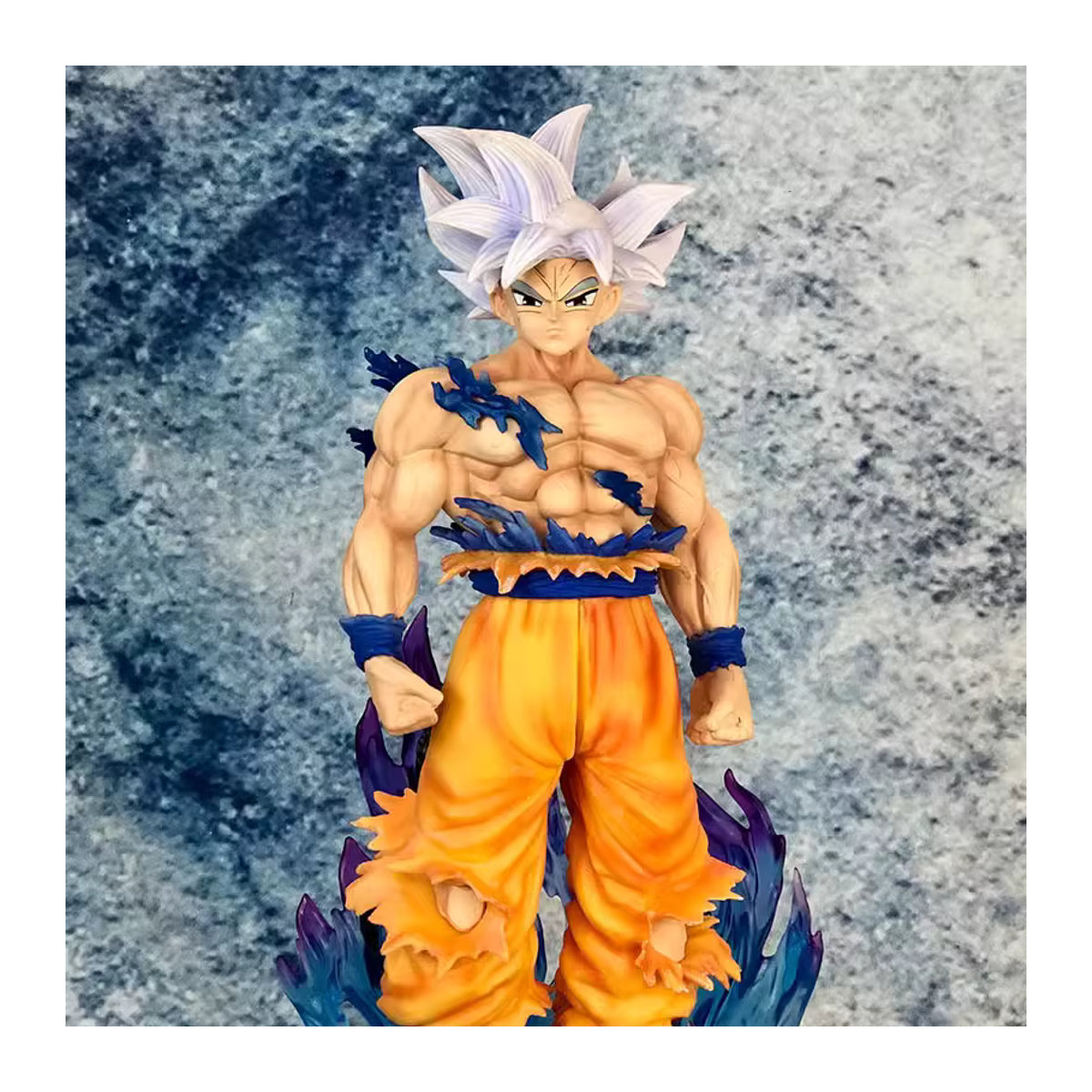 Bandai Dragon Ball Anime Figur Wukong Freedom Extreme Skill Statue in Weiß und Mehrfarbig - Bild 3