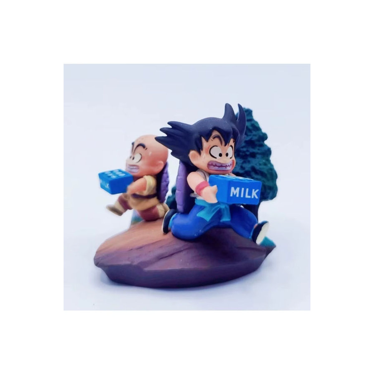 Bandai Dragon Ball Anime Figuren Goku und Krillin PVC Statue, mehrfarbig, Höhe: 4,5 cm - Bild 7