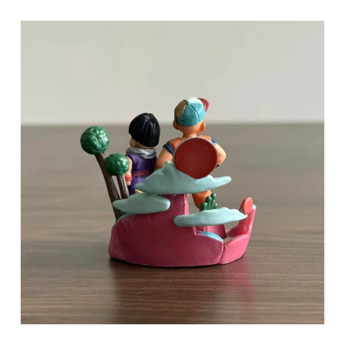 Bandai Dragon Ball Anime Figuren Krillin und Gohan PVC Statuen als mehrfarbige Sammlerfiguren und Desktop-Ornamente, Höhe: 6 cm - Bild 5