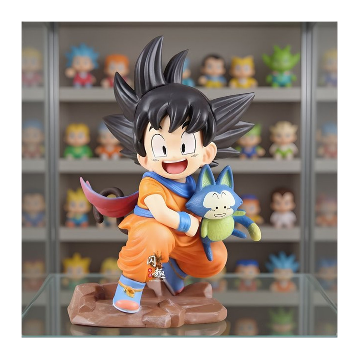 Bandai Dragon Ball Anime-Modell Goku Figur aus Kunststoff, mehrfarbig - Bild 1