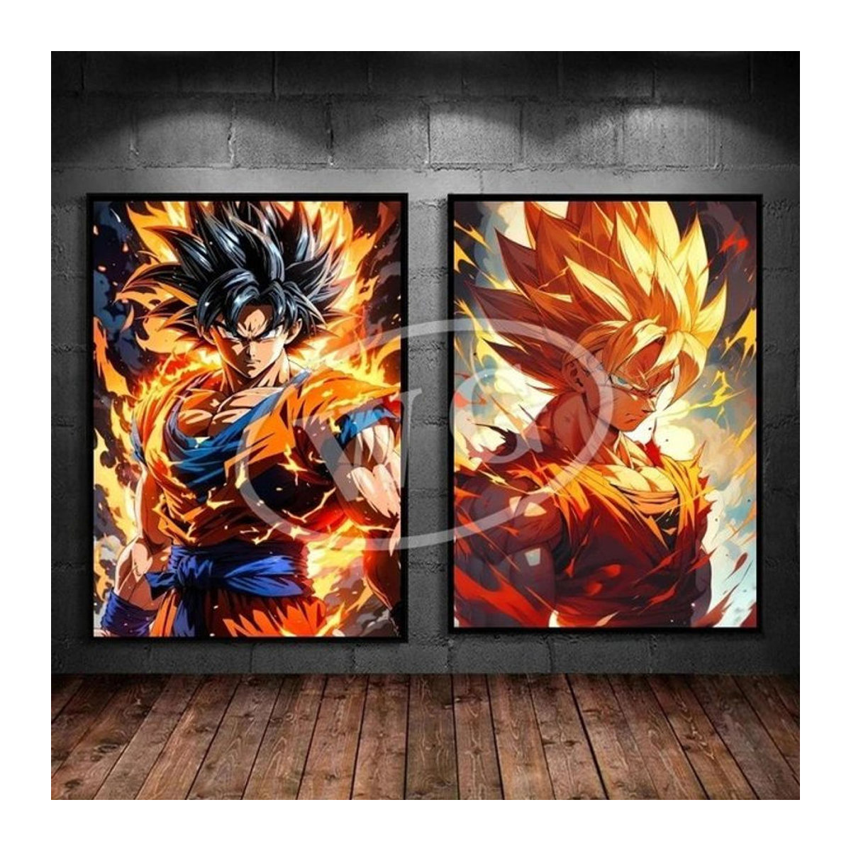 Bandai Dragon Ball Anime Poster mehrfarbig als Wanddekoration im Hochformat - Bild 1