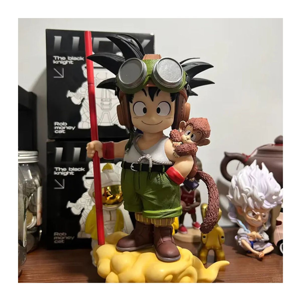 Bandai Dragon Ball Anime Son Goku Actionfigur als PVC-Statue in mehrfarbiger Ausführung, Höhe: 16 cm - Bild 6