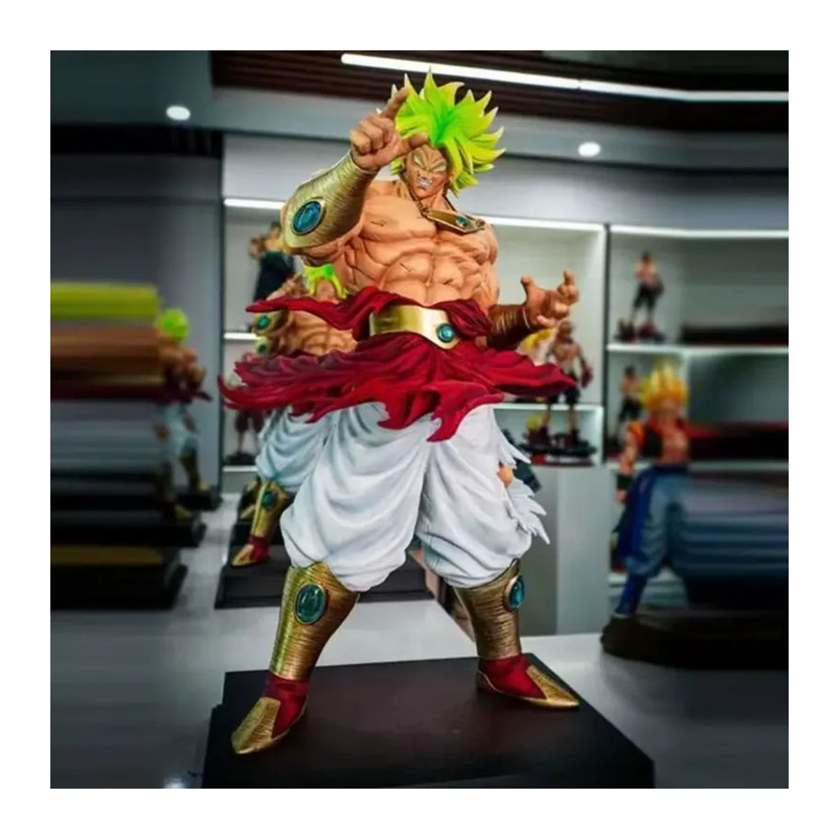 Bandai Dragon Ball Broly Super Saiyajin Figur aus Kunststoff, mehrfarbig, Höhe: 45 cm - Bild 2