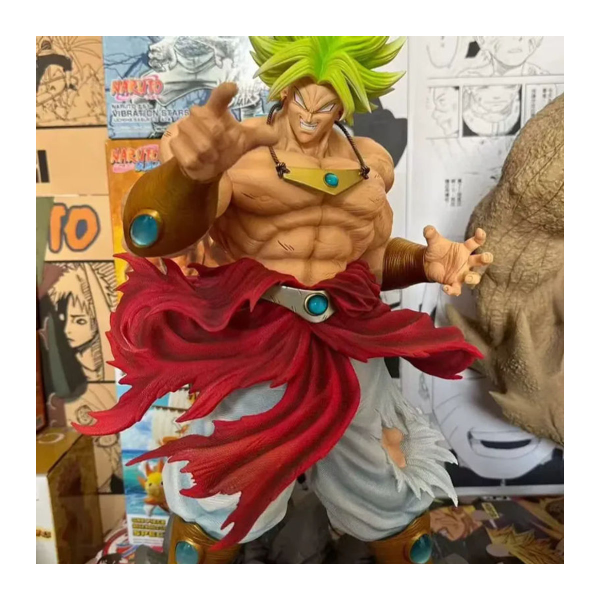 Bandai Dragon Ball Broly Super Saiyajin Figur aus Kunststoff, mehrfarbig, Höhe: 45 cm - Bild 3