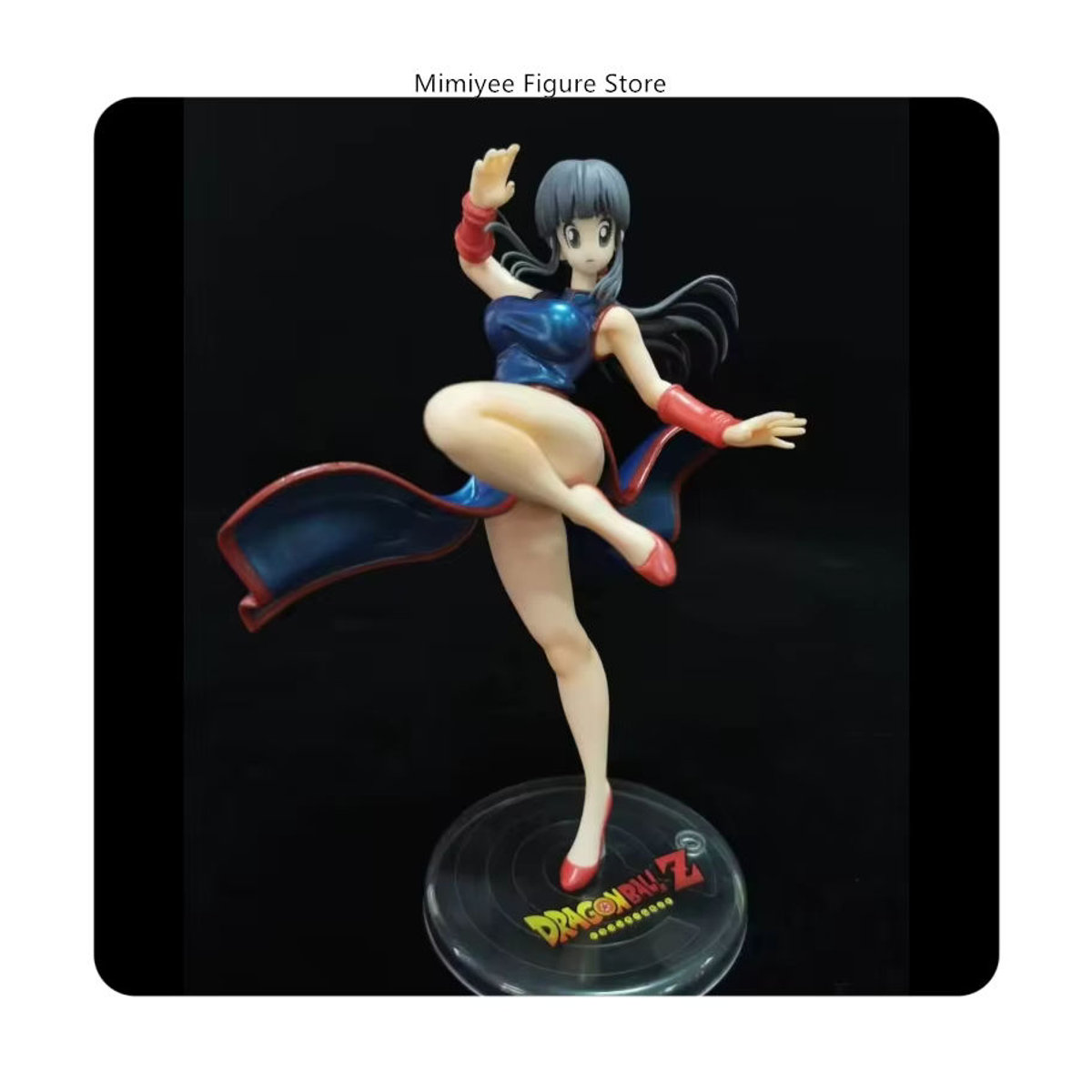 Bandai Dragon Ball Chichi Anime Figur im Qipao Kleid, mehrfarbig, Höhe: 17 cm - Bild 5