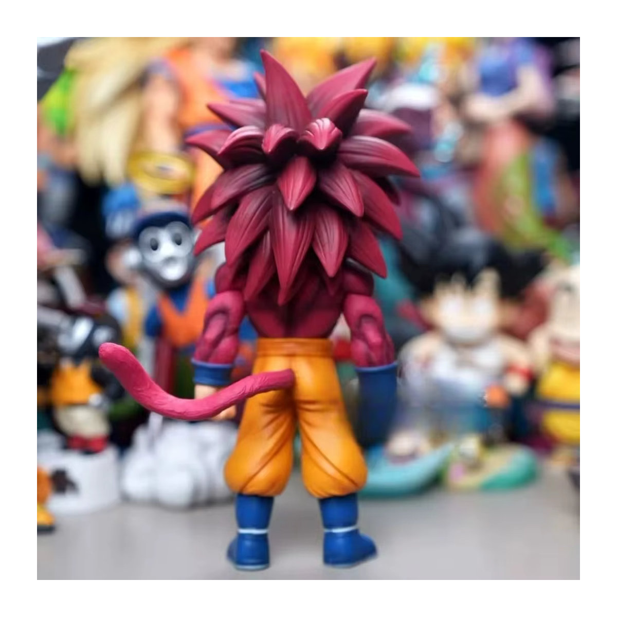 Bandai Dragon Ball DAIMA Actionfigur Super Saiyajin 4 Goku und Vegeta Sammlerstatue aus Kunststoff, mehrfarbig, Höhe: 15,5-16,5 cm - Bild 4