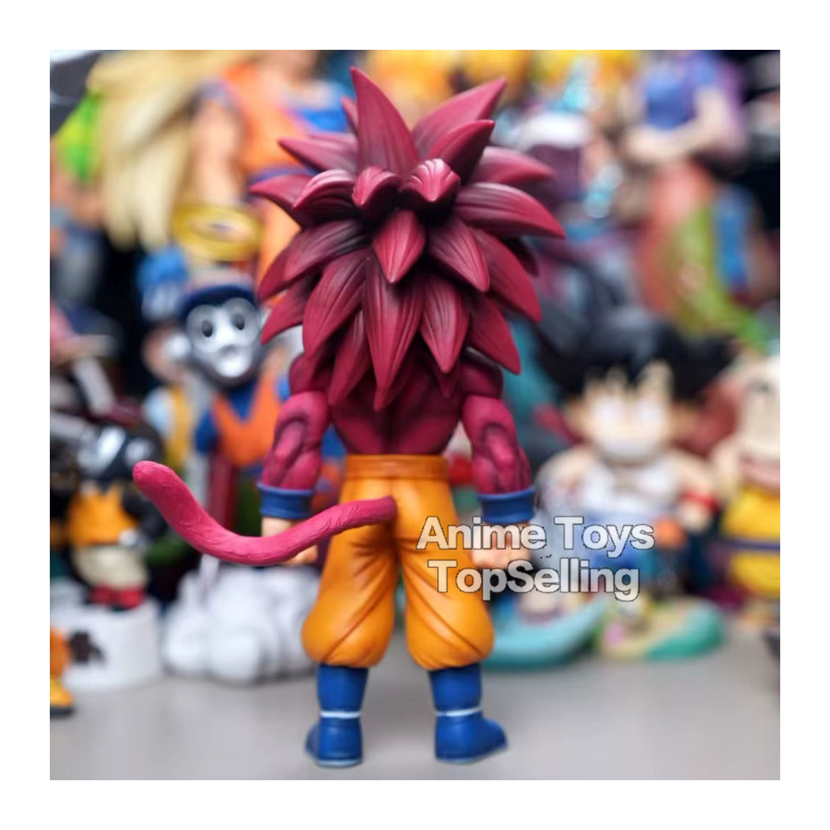 Bandai Dragon Ball DAIMA Actionfigur Super Saiyajin 4 Goku und Vegeta Sammlerstatue aus Kunststoff, mehrfarbig, Höhe: 18,5 cm - Bild 5