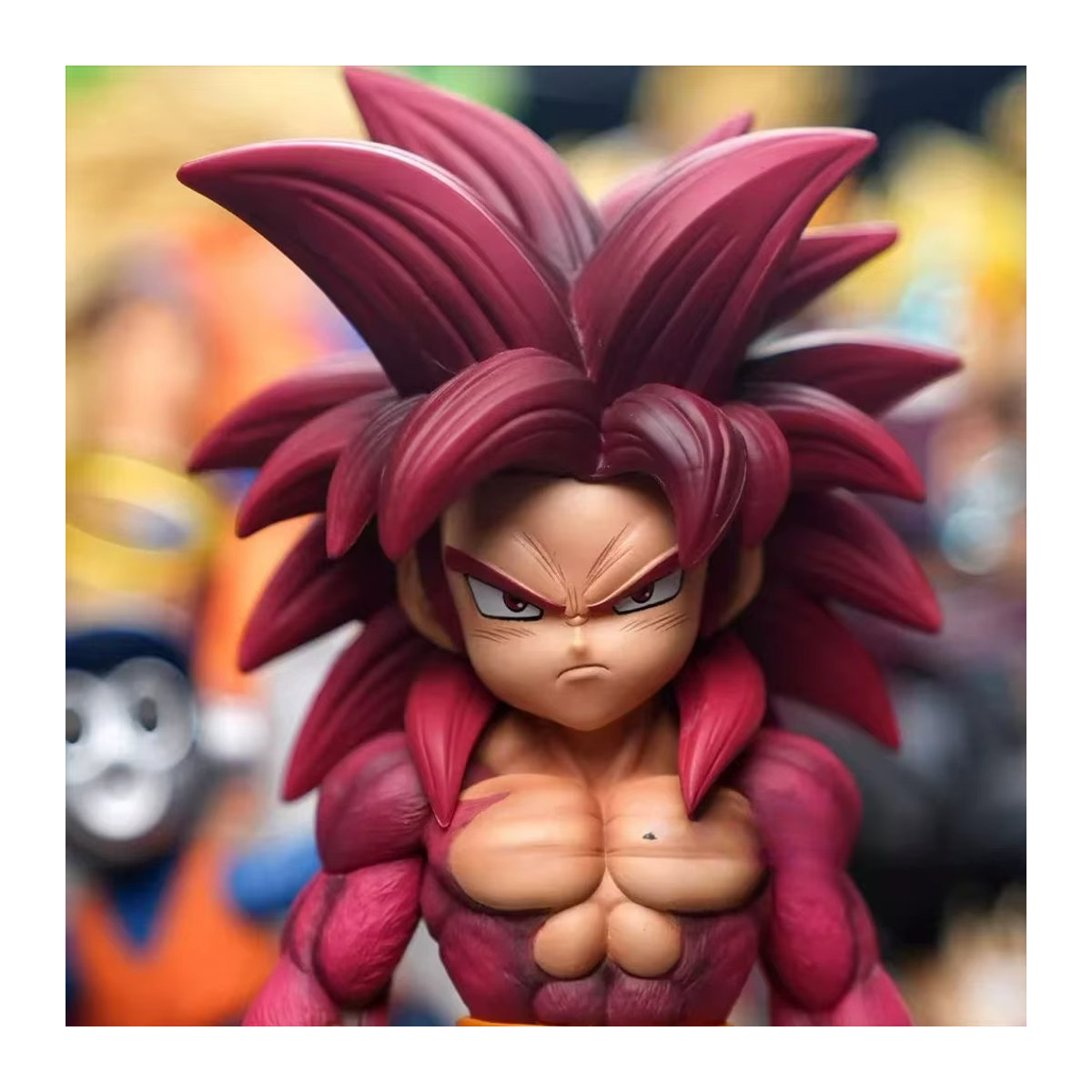 Bandai Dragon Ball DAIMA Actionfigur Super Saiyajin 4 Goku und Vegeta Sammlerstück aus Kunststoff, mehrfarbig, Höhe: 15,5-16,5 cm - Bild 5