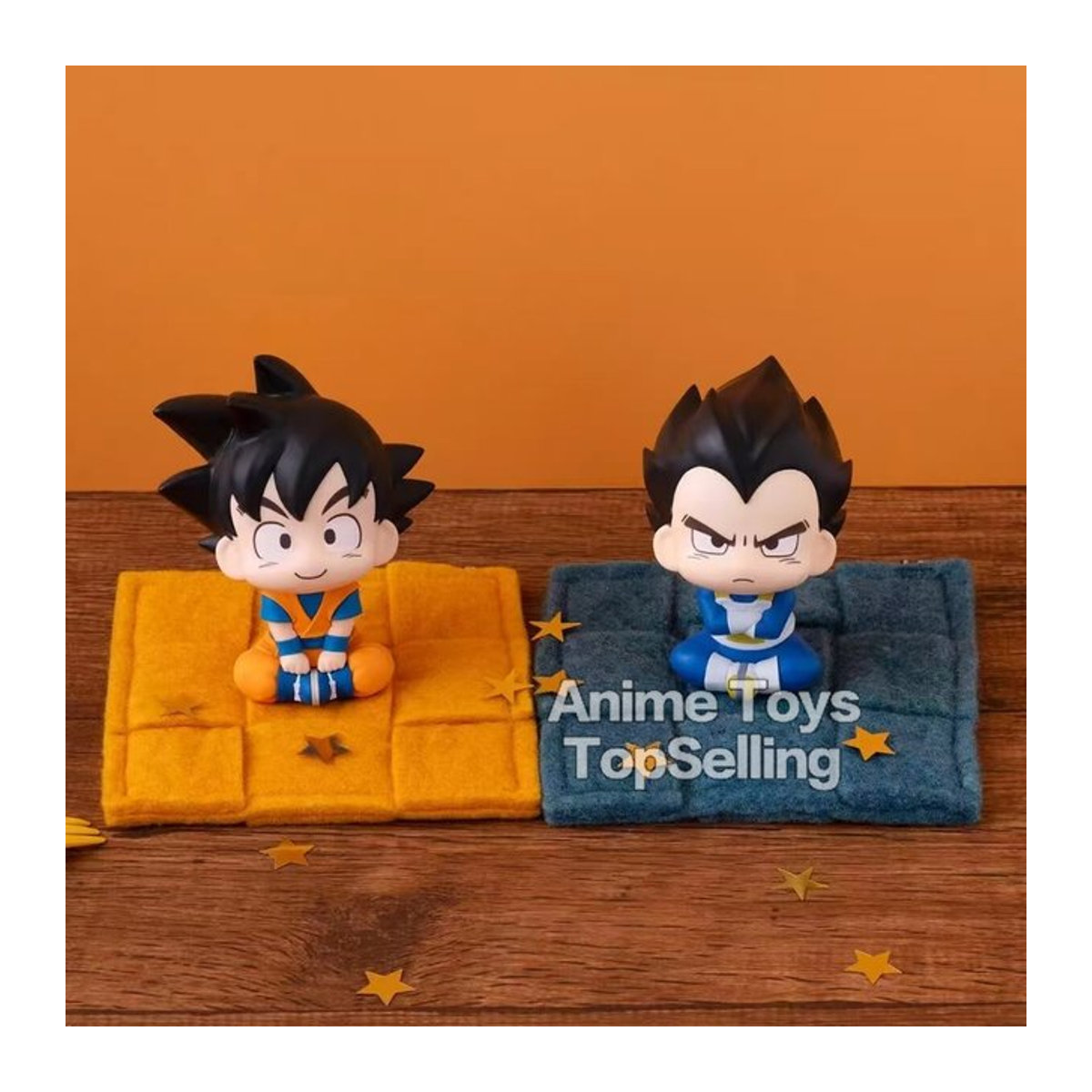 Bandai Dragon Ball Daima Anime Figuren Goku und Vegeta aus PVC, mehrfarbig, Höhe: 9 cm - Bild 1