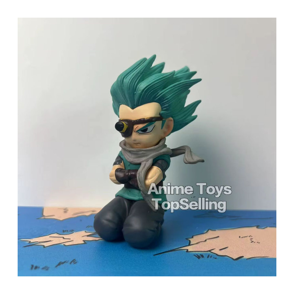 Bandai Dragon Ball Daima Anime Figuren Set aus PVC, Goku Vegeta Granola Gohan Sammelmodelle, mehrfarbig, Höhe: 10 cm - Bild 3