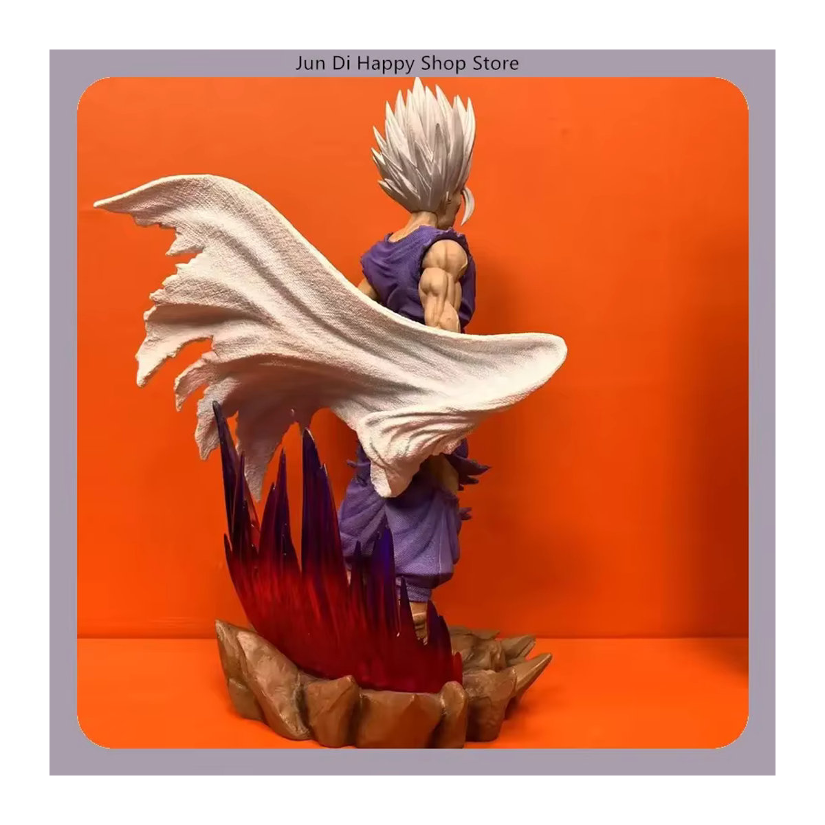Bandai Dragon Ball Gohan Vollpotenzial Anime-Modellstatue mit Umhang, mehrfarbig, Höhe: 39 cm - Bild 2