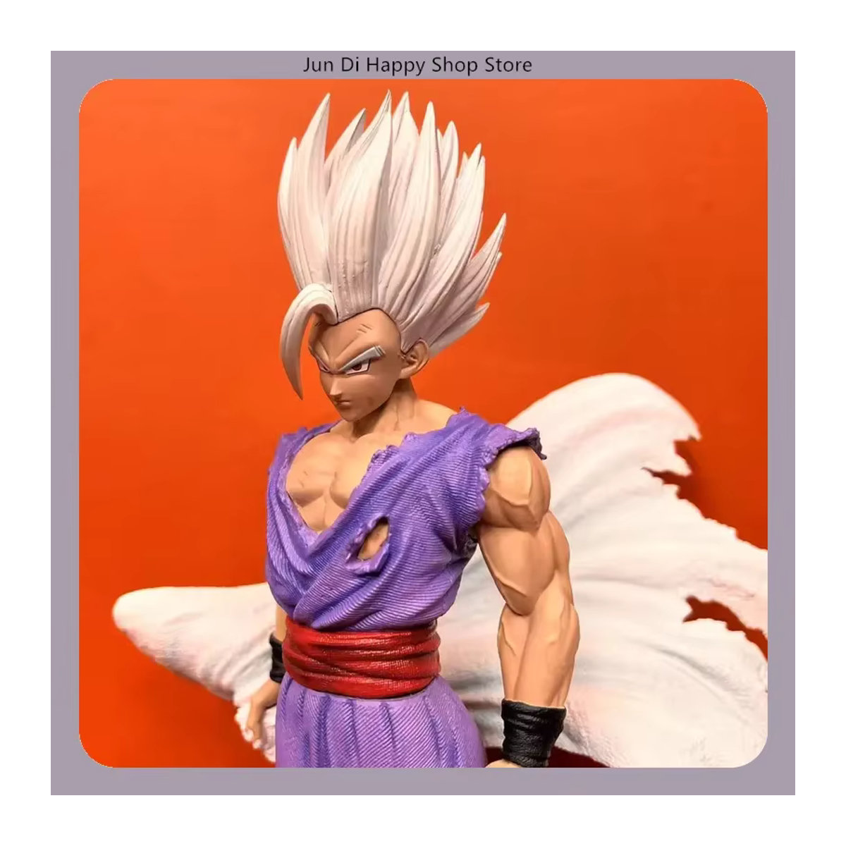 Bandai Dragon Ball Gohan Vollpotenzial Anime-Modellstatue mit Umhang, mehrfarbig, Höhe: 39 cm - Bild 3