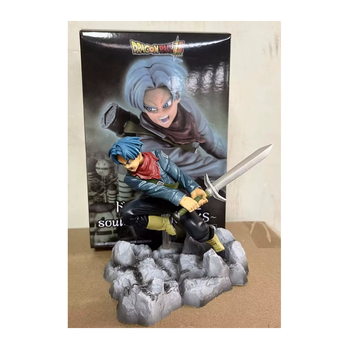 Bandai Dragon Ball Goku Black Anime Figur in Kampfhaltung, mehrfarbig, Höhe: 14 cm - Bild 4