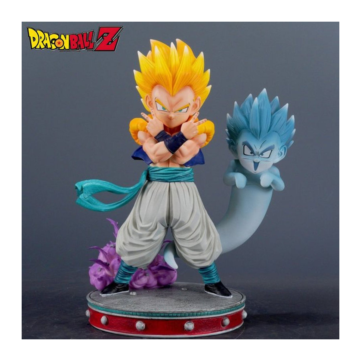 Bandai Dragon Ball Gotenks Anime Figur aus Kunststoff, mehrfarbig, Höhe: 24 cm - Bild 1