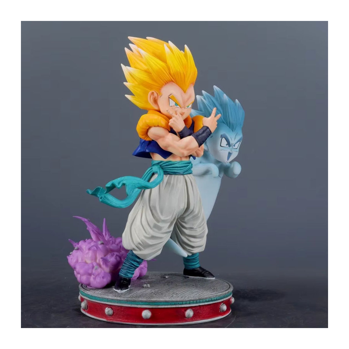 Bandai Dragon Ball Gotenks Anime Figur aus Kunststoff, mehrfarbig, Höhe: 24 cm - Bild 2