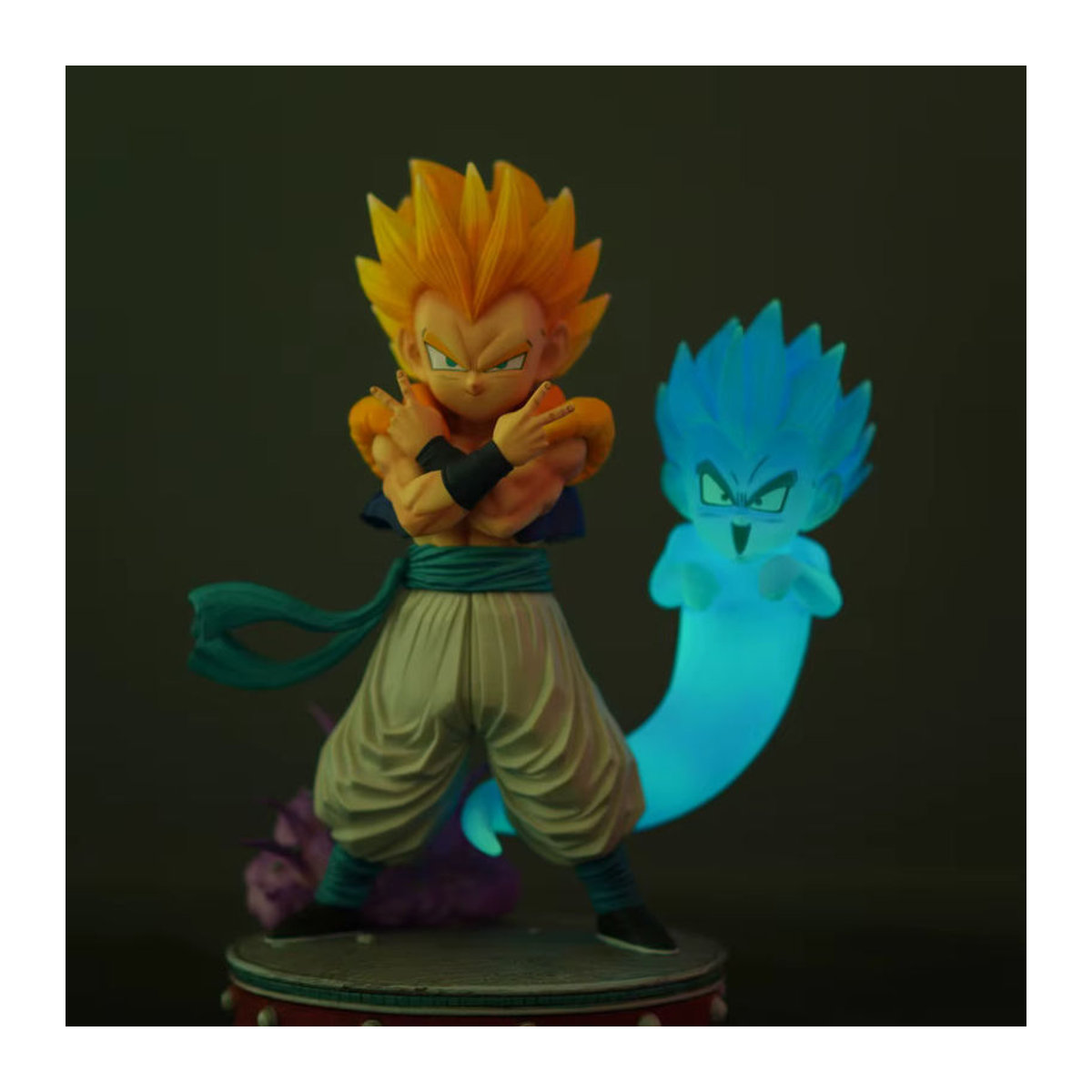 Bandai Dragon Ball Gotenks Anime Figur aus Kunststoff, mehrfarbig, Höhe: 24 cm - Bild 3