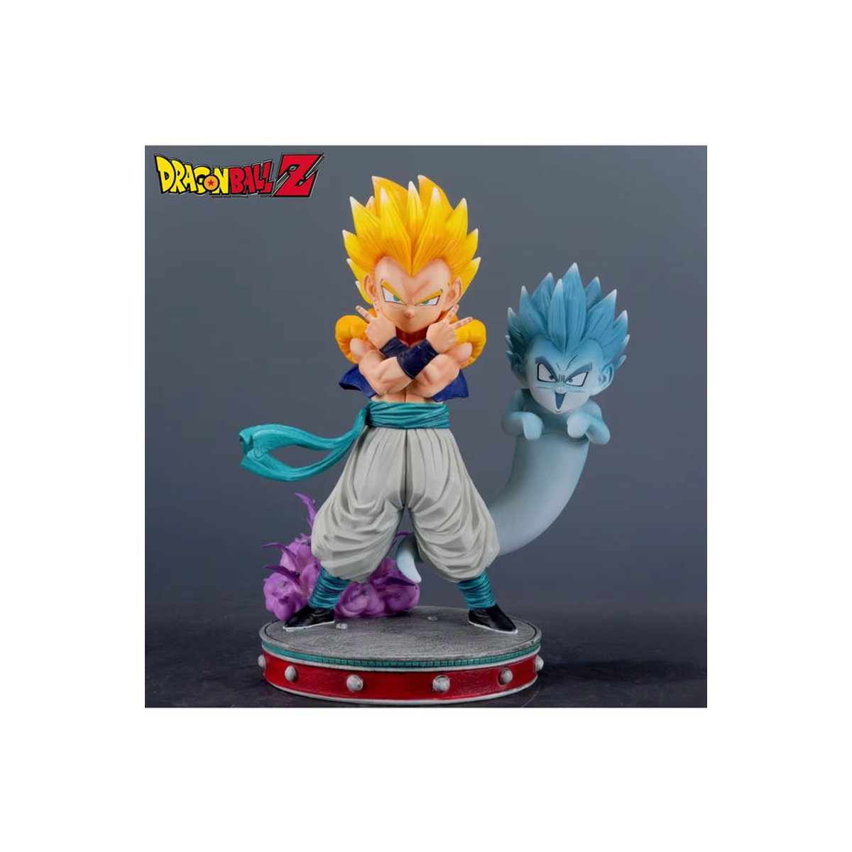 Bandai Dragon Ball Gotenks Anime Figur aus Kunststoff, mehrfarbig, Höhe: 24 cm - Bild 4