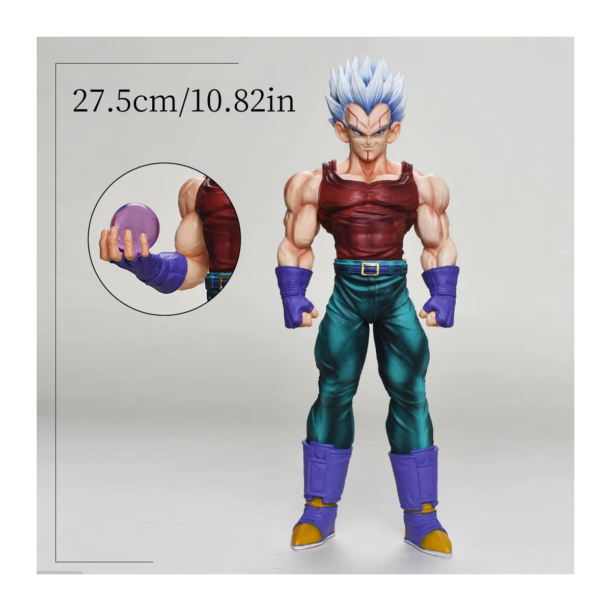Bandai Dragon Ball GT Baby Vegeta Actionfigur aus Kunststoff in Mehrfarbig - Bild 2