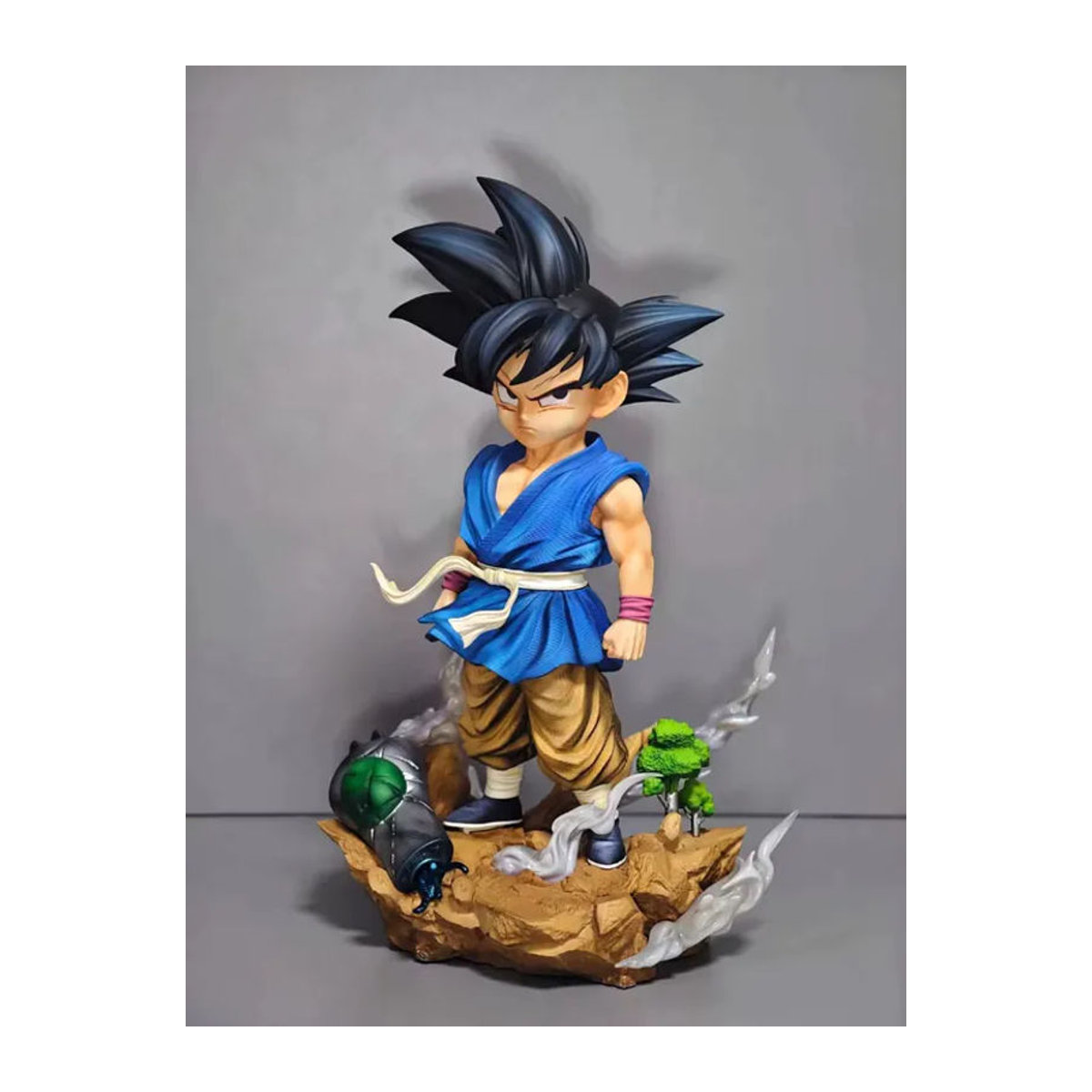 Bandai Dragon Ball GT Goku Actionfigur aus Kunststoff, mehrfarbige Anime-Statue, Höhe: 26 cm - Bild 7