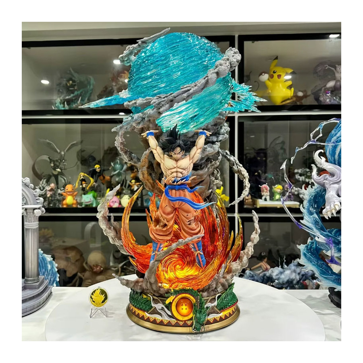 Bandai Dragon Ball Hunter Serie Gohan Spirit Bomb Modellfigur mit Leuchteffekt in Mehrfarbig - Bild 2