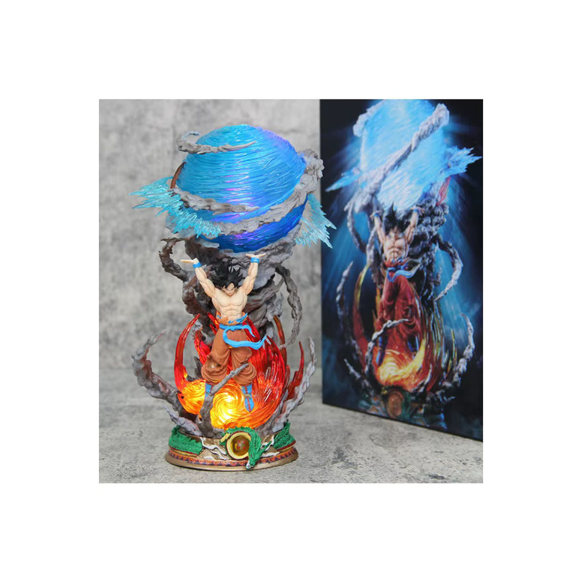 Bandai Dragon Ball Hunter Serie Gohan Spirit Bomb Modellfigur mit Leuchteffekt in Mehrfarbig - Bild 6