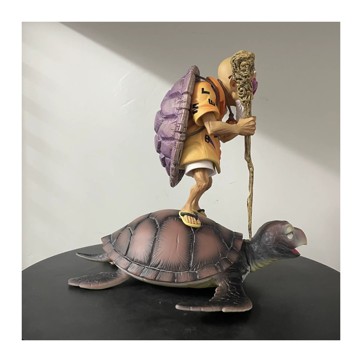 Bandai Dragon Ball Kame Sennin Meister Roshi Anime Figur aus Kunststoff, mehrfarbig, Höhe: 23,5 cm - Bild 6