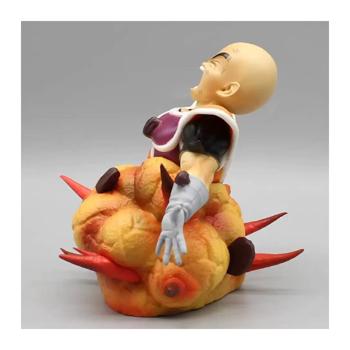 Bandai Dragon Ball Krillin Anime Figur Leuchtendes Modell aus Kunststoff in Mehrfarbig - Bild 4