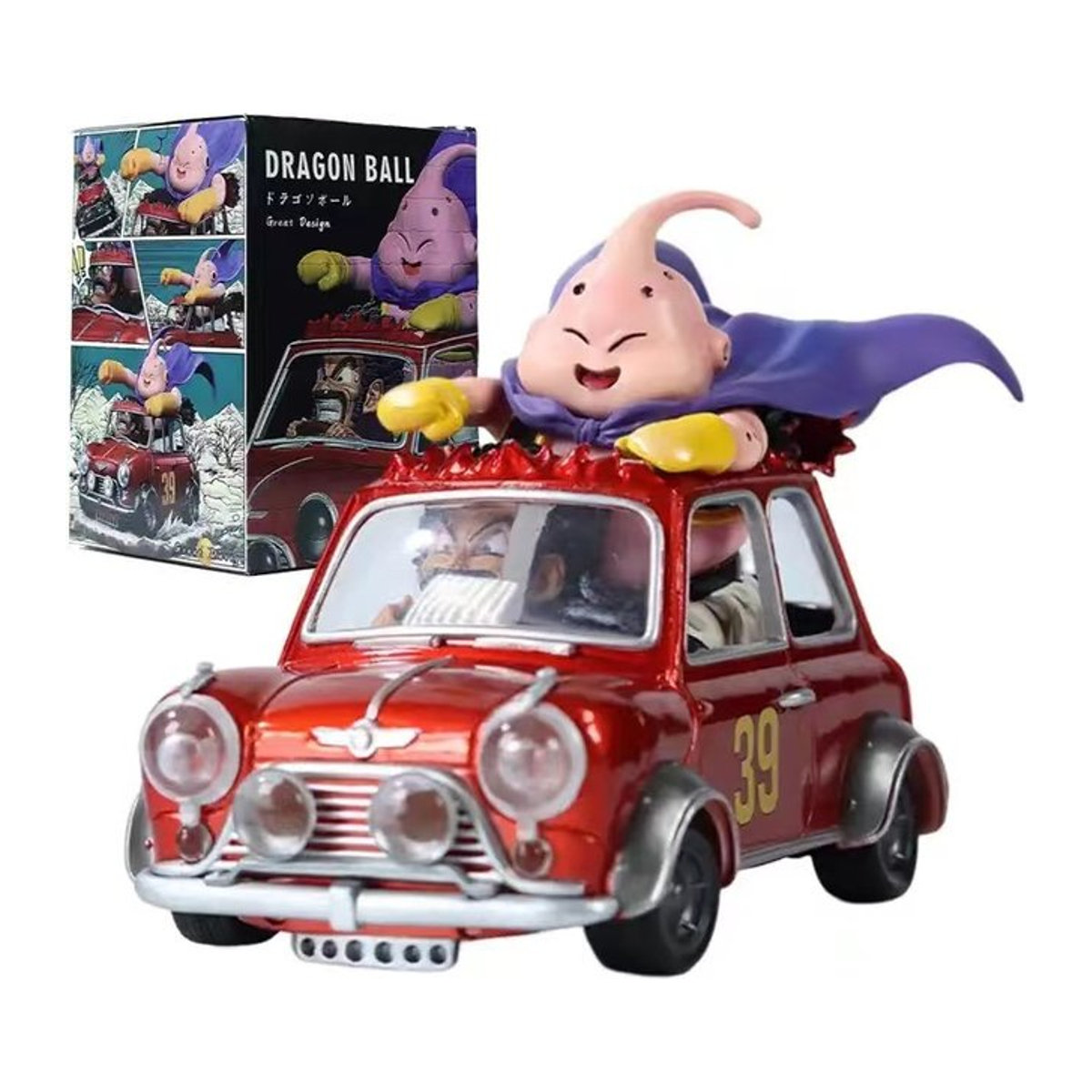 Bandai Dragon Ball Majin Buu Anime Figur aus Kunststoff, mehrfarbig, Höhe: 14 cm - Bild 1