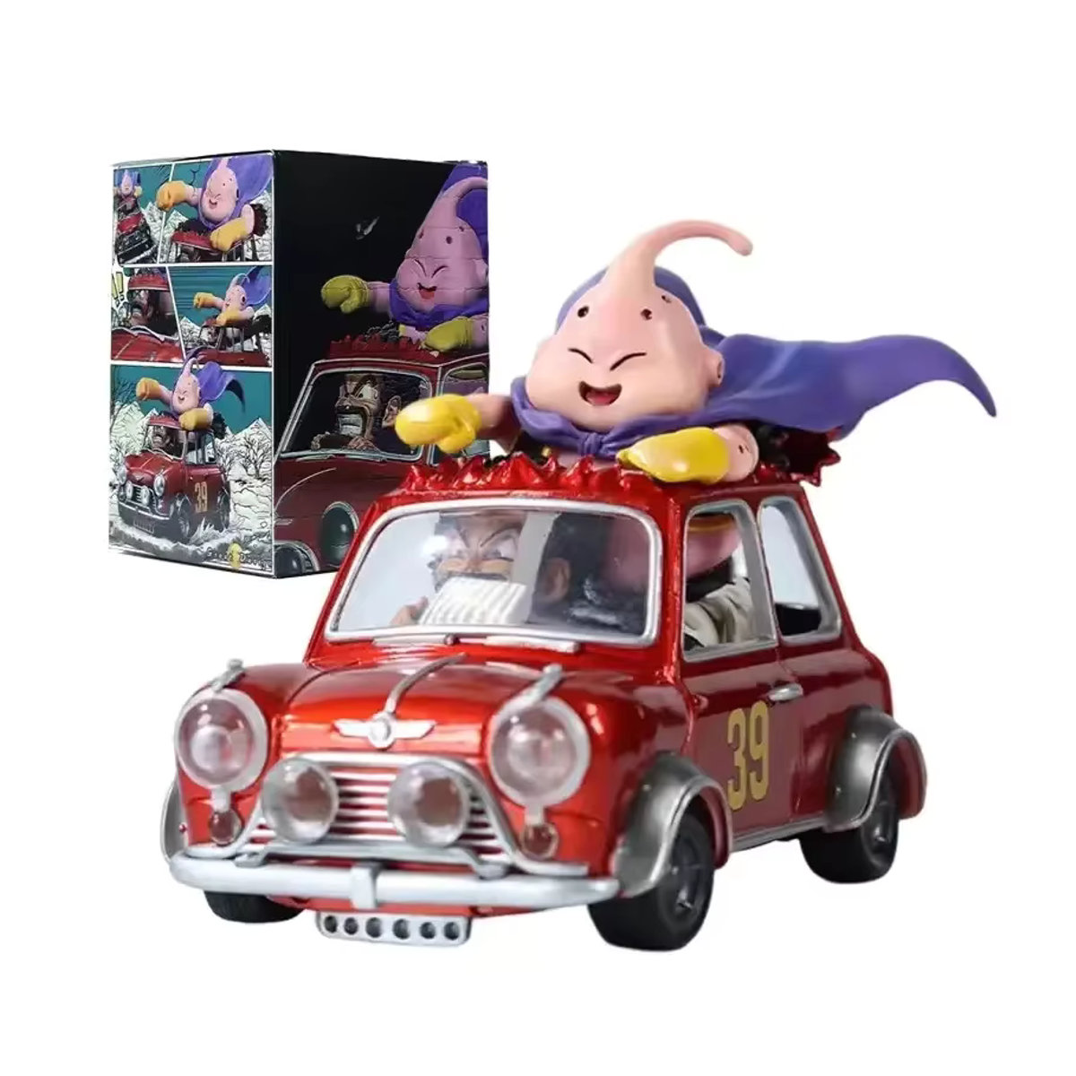 Bandai Dragon Ball Majin Buu Anime Figur aus Kunststoff, mehrfarbig, Höhe: 14 cm - Bild 6