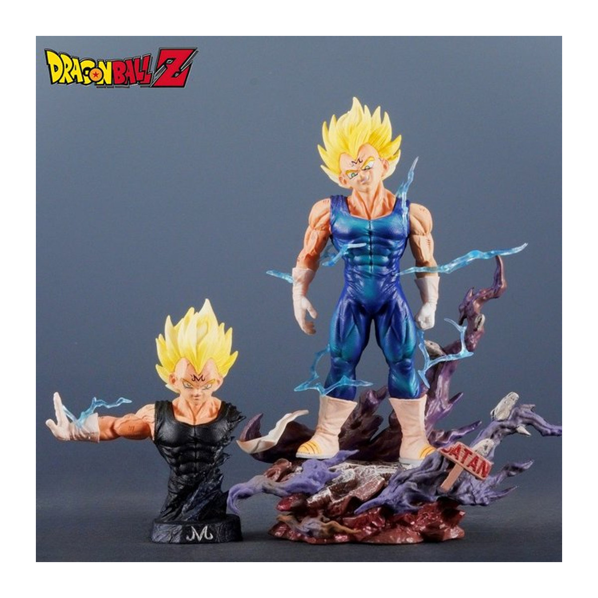 Bandai Dragon Ball Majin Vegeta Anime Figur aus Kunststoff, mehrfarbig, Höhe: 18,5 cm - Bild 1