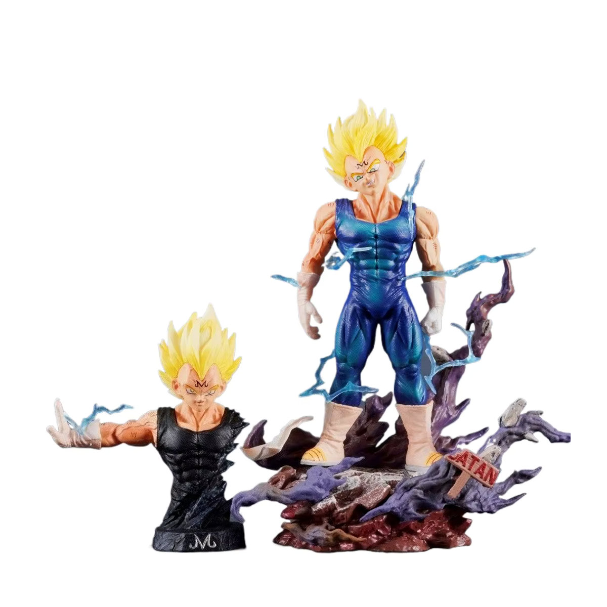 Bandai Dragon Ball Majin Vegeta Anime Figur aus Kunststoff, mehrfarbig, Höhe: 18,5 cm - Bild 2