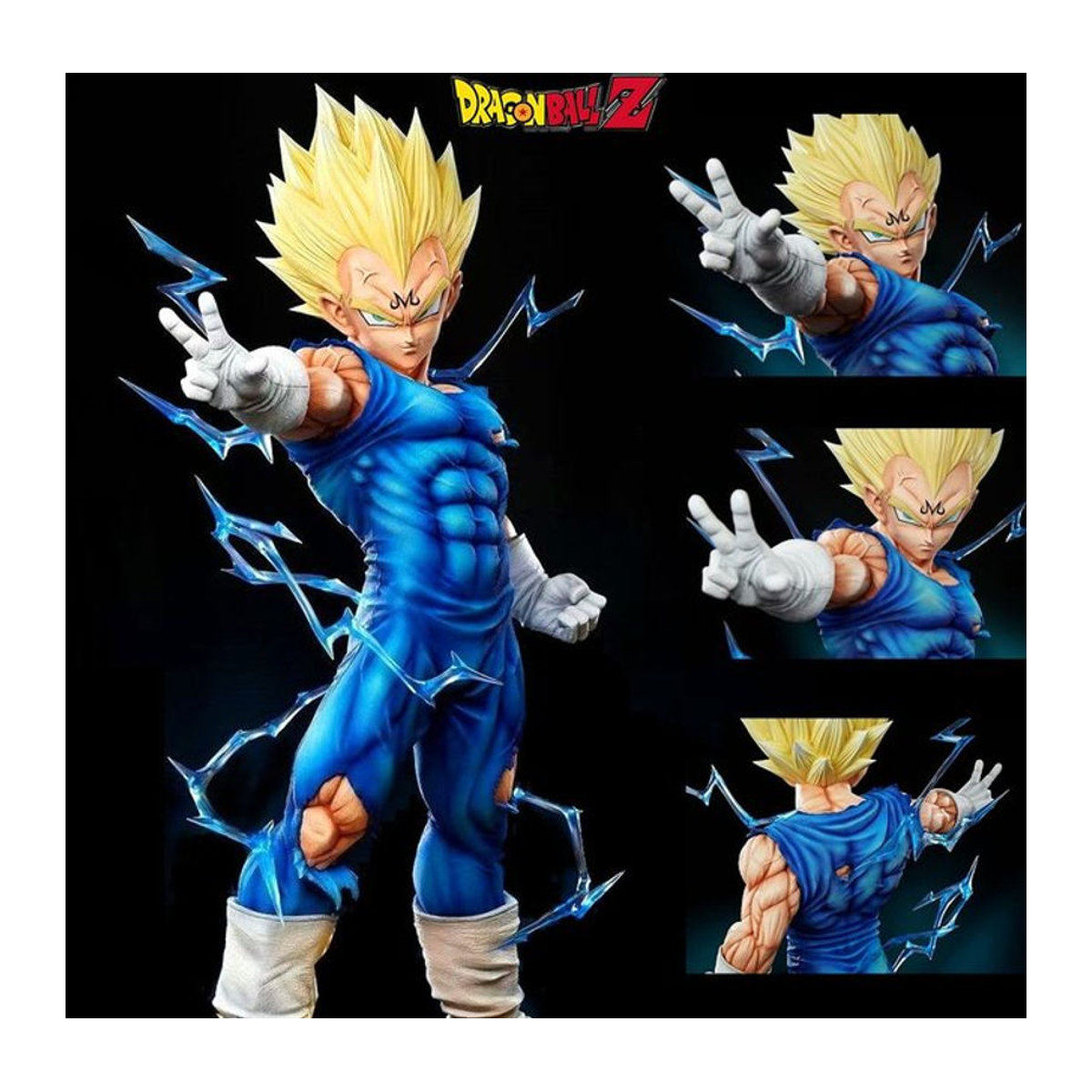 Bandai Dragon Ball Majin Vegeta Anime Figur aus Kunststoff, mehrfarbig, Höhe: 26,5 cm - Bild 1