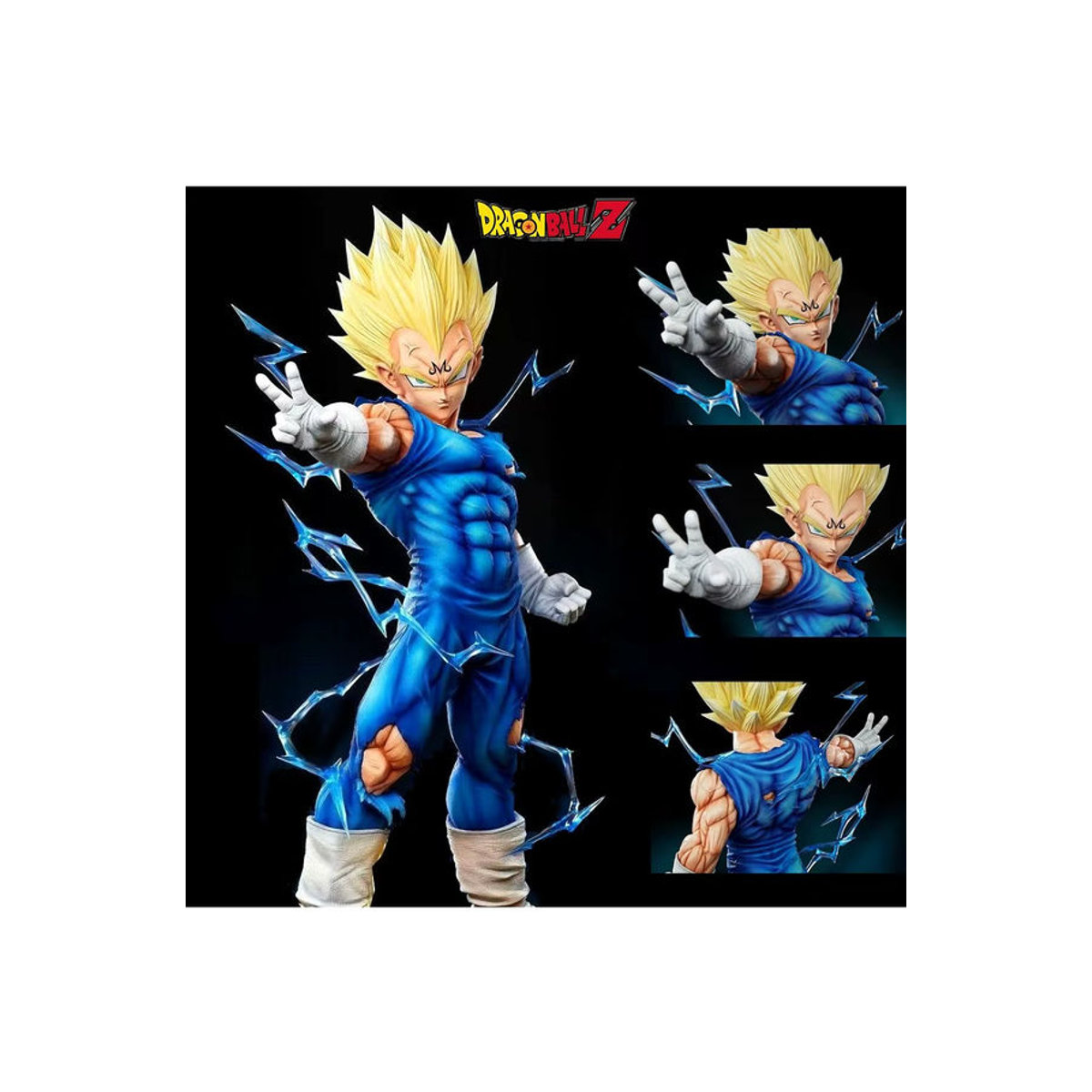 Bandai Dragon Ball Majin Vegeta Anime Figur aus Kunststoff, mehrfarbig, Höhe: 26,5 cm - Bild 3