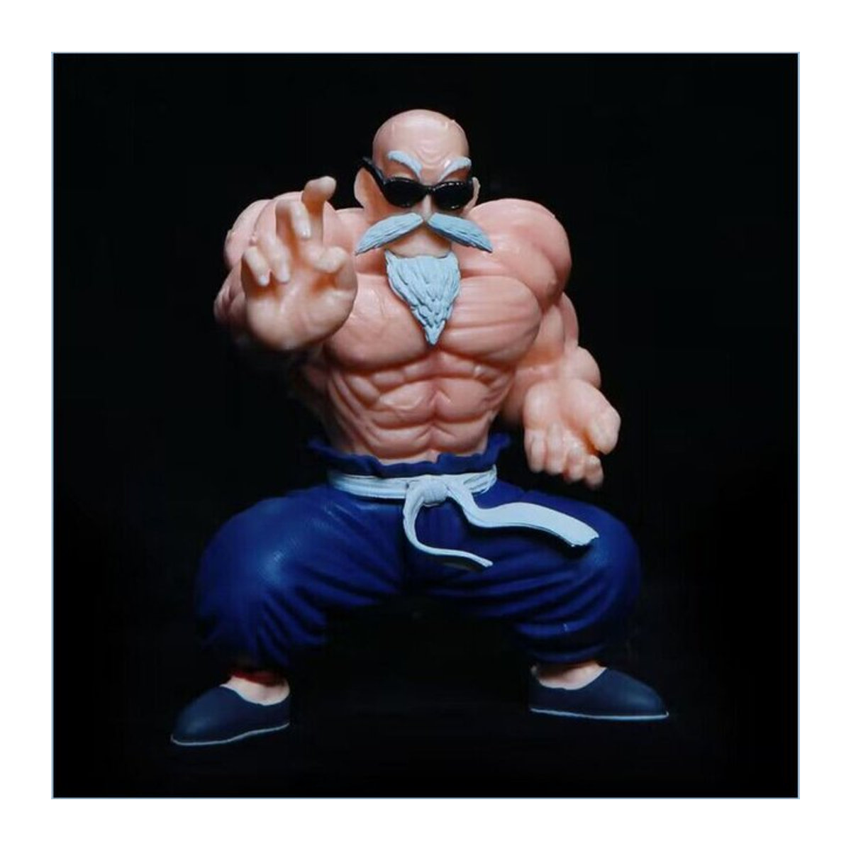 Bandai Dragon Ball Master Roshi Figur Kame Sennin aus Kunststoff, mehrfarbig, Höhe: 10 cm - Bild 1
