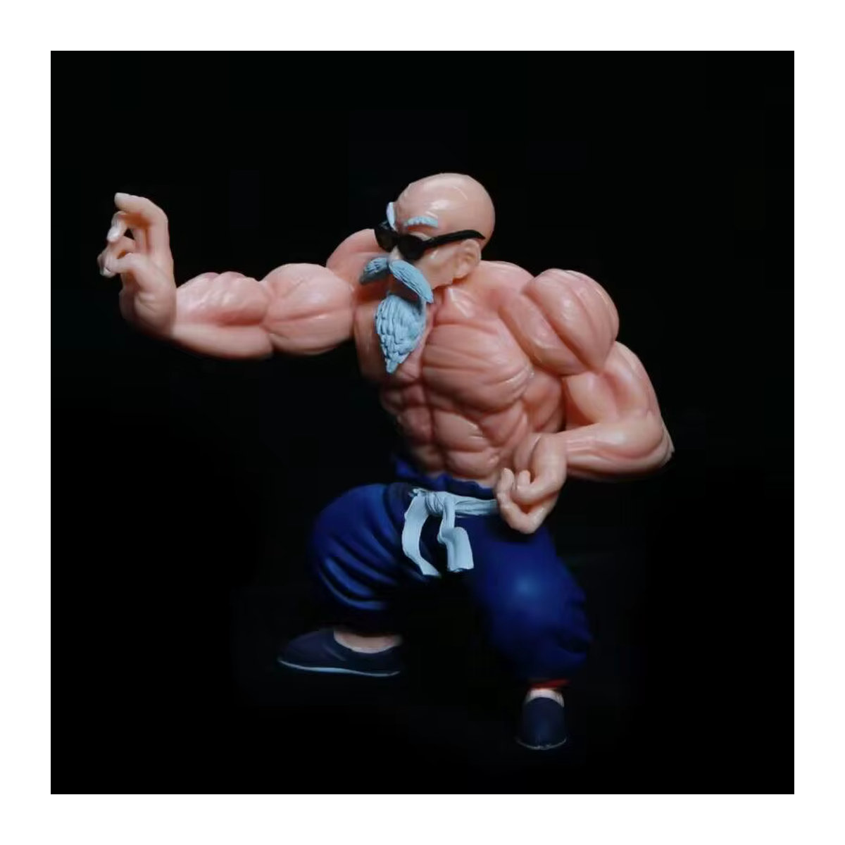 Bandai Dragon Ball Master Roshi Figur Kame Sennin aus Kunststoff, mehrfarbig, Höhe: 10 cm - Bild 2