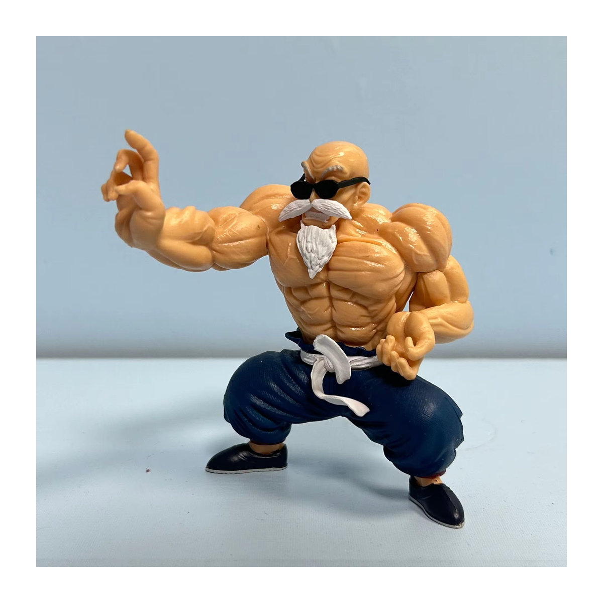 Bandai Dragon Ball Master Roshi Figur Kame Sennin aus Kunststoff, mehrfarbig, Höhe: 10 cm - Bild 3