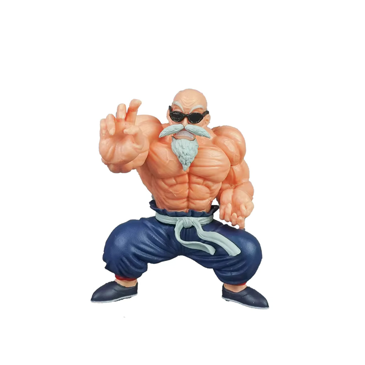 Bandai Dragon Ball Master Roshi Figur Kame Sennin aus Kunststoff, mehrfarbig, Höhe: 10 cm - Bild 4