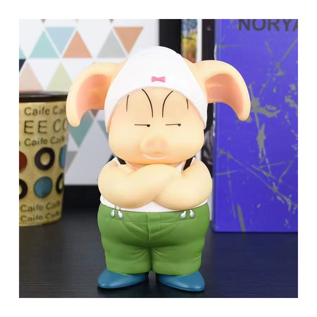 Bandai Dragon Ball Oolong Actionfigur als bunte Cartoon-Modellfigur aus Kunststoff für deinen Schreibtisch - Bild 4
