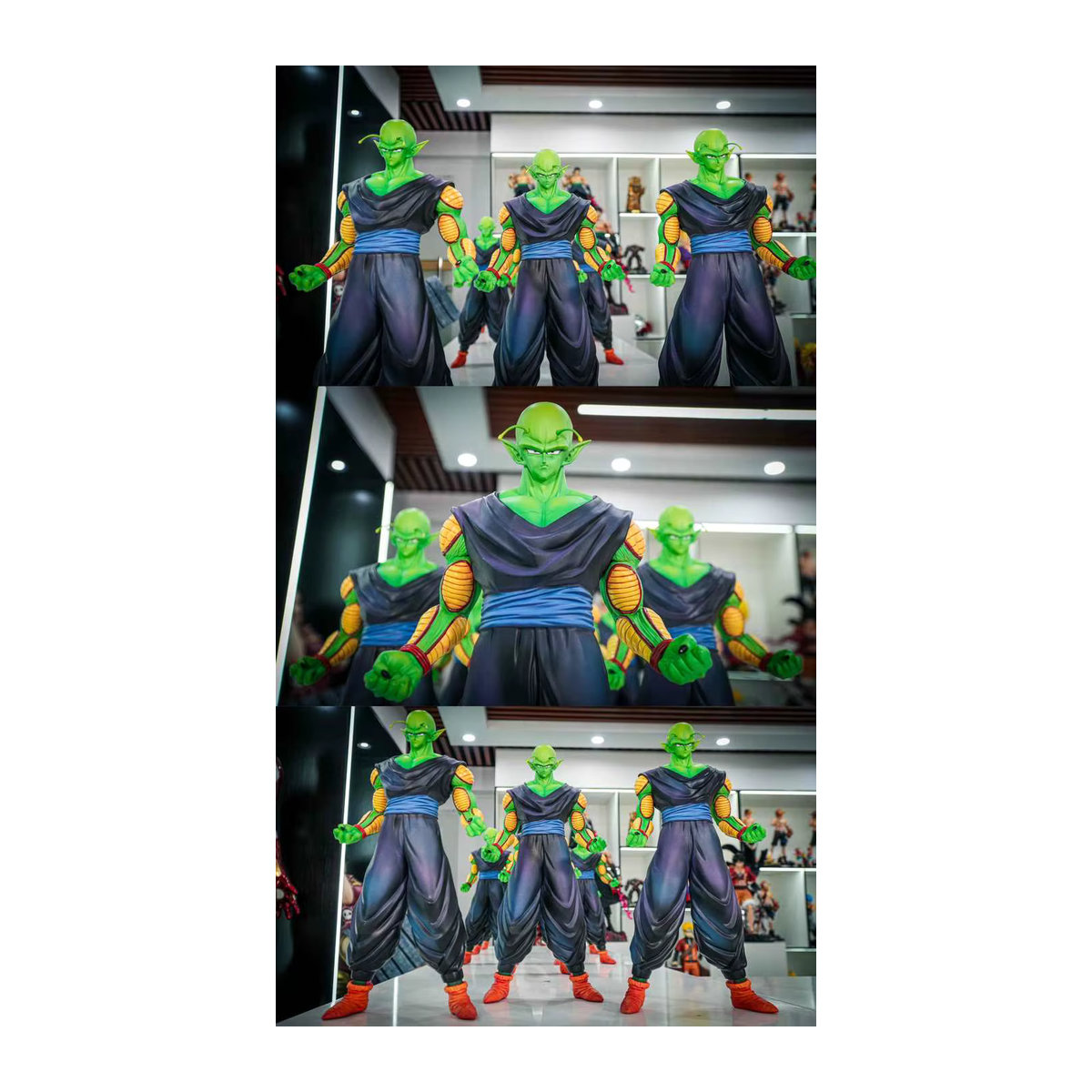 Bandai Dragon Ball Piccolo Actionfigur mit austauschbaren Händen, grün, Höhe: 36 cm - Bild 5