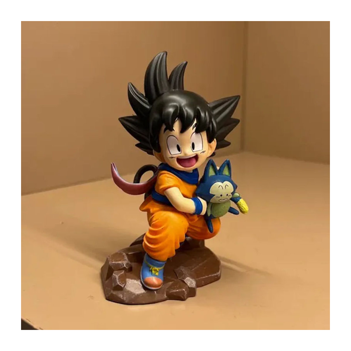 Bandai Dragon Ball Sammelfigur Kleiner Goku als PVC-Modell Statue, mehrfarbig - Bild 1