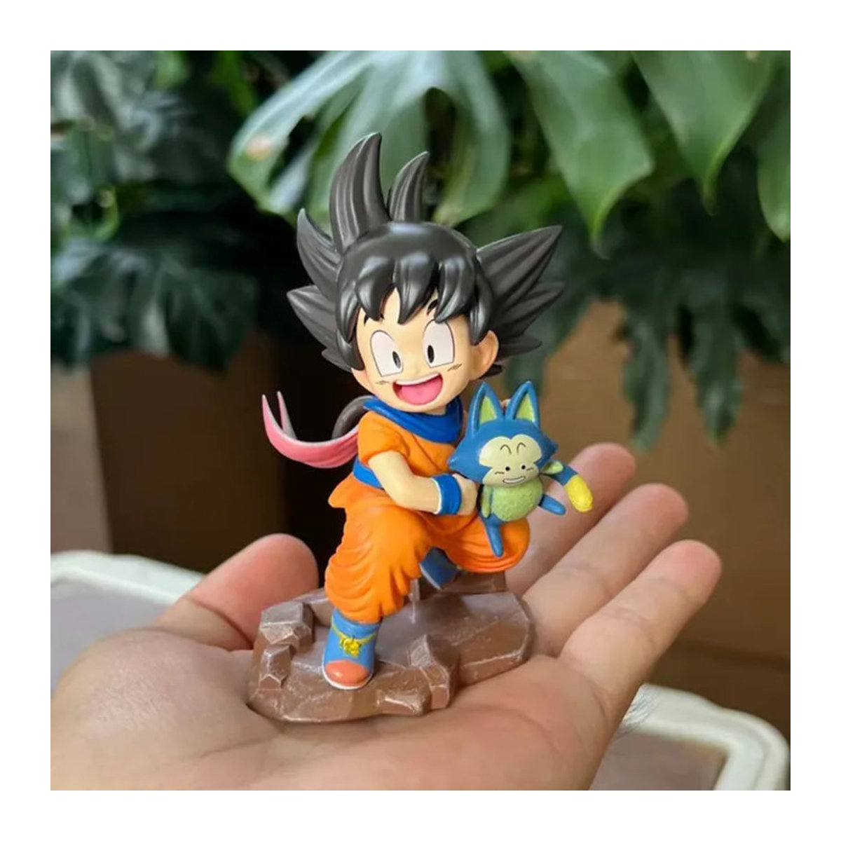 Bandai Dragon Ball Sammelfigur Kleiner Goku als PVC-Modell Statue, mehrfarbig - Bild 3