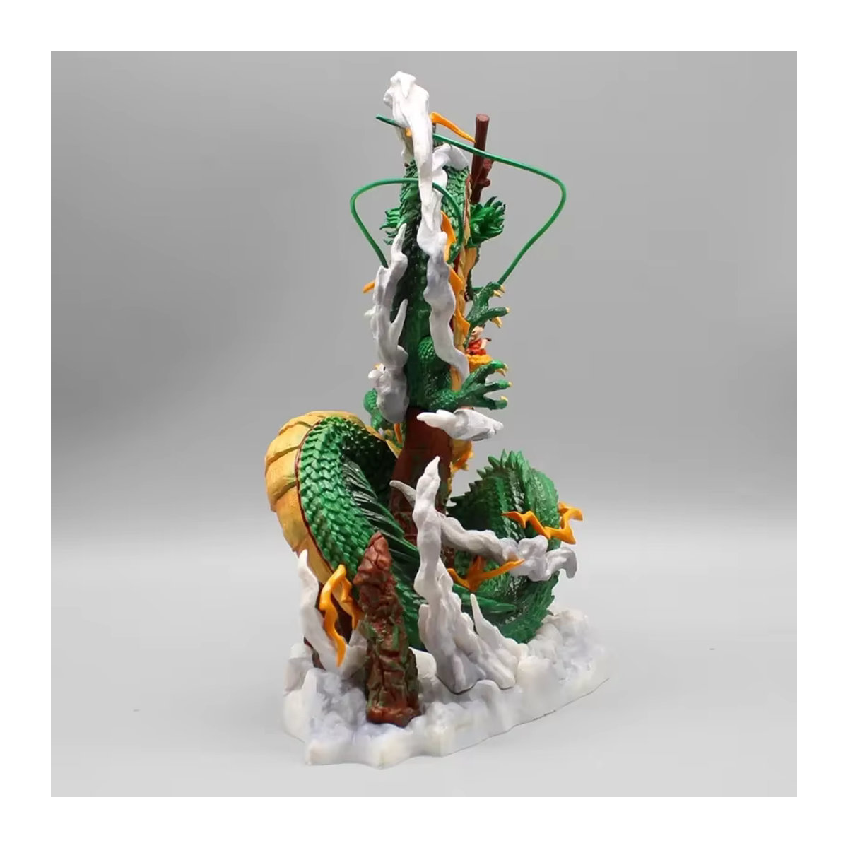 Bandai Dragon Ball Shenron und Goku Anime Figur aus Kunststoff, grün, Höhe: 22 cm - Bild 4